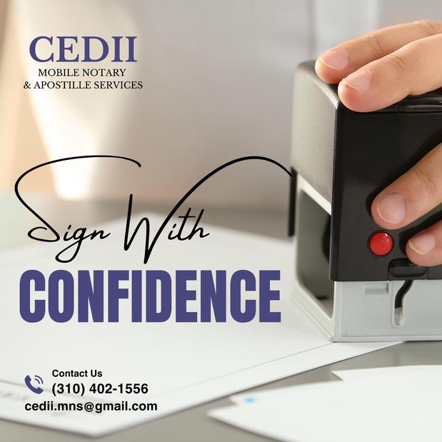 Images CEDII Mobile Notary & Apostille Services