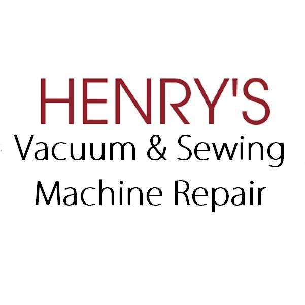 Henry's Vacuum and Sewing Machine Repair Logo