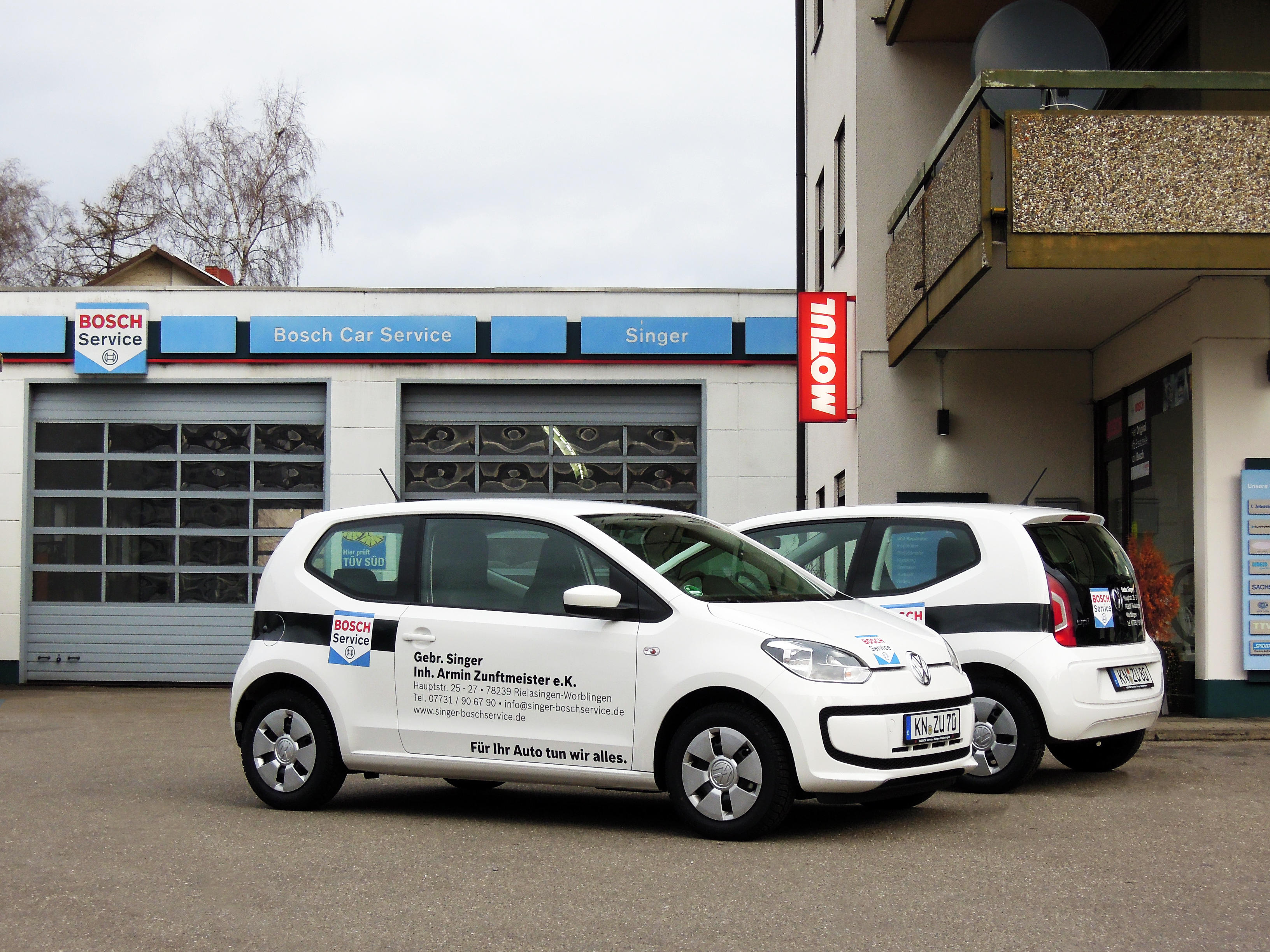 Gebrüder Singer Inhaber Armin Zunftmeister e.K., Hauptstraße 25-27 in Rielasingen-Worblingen