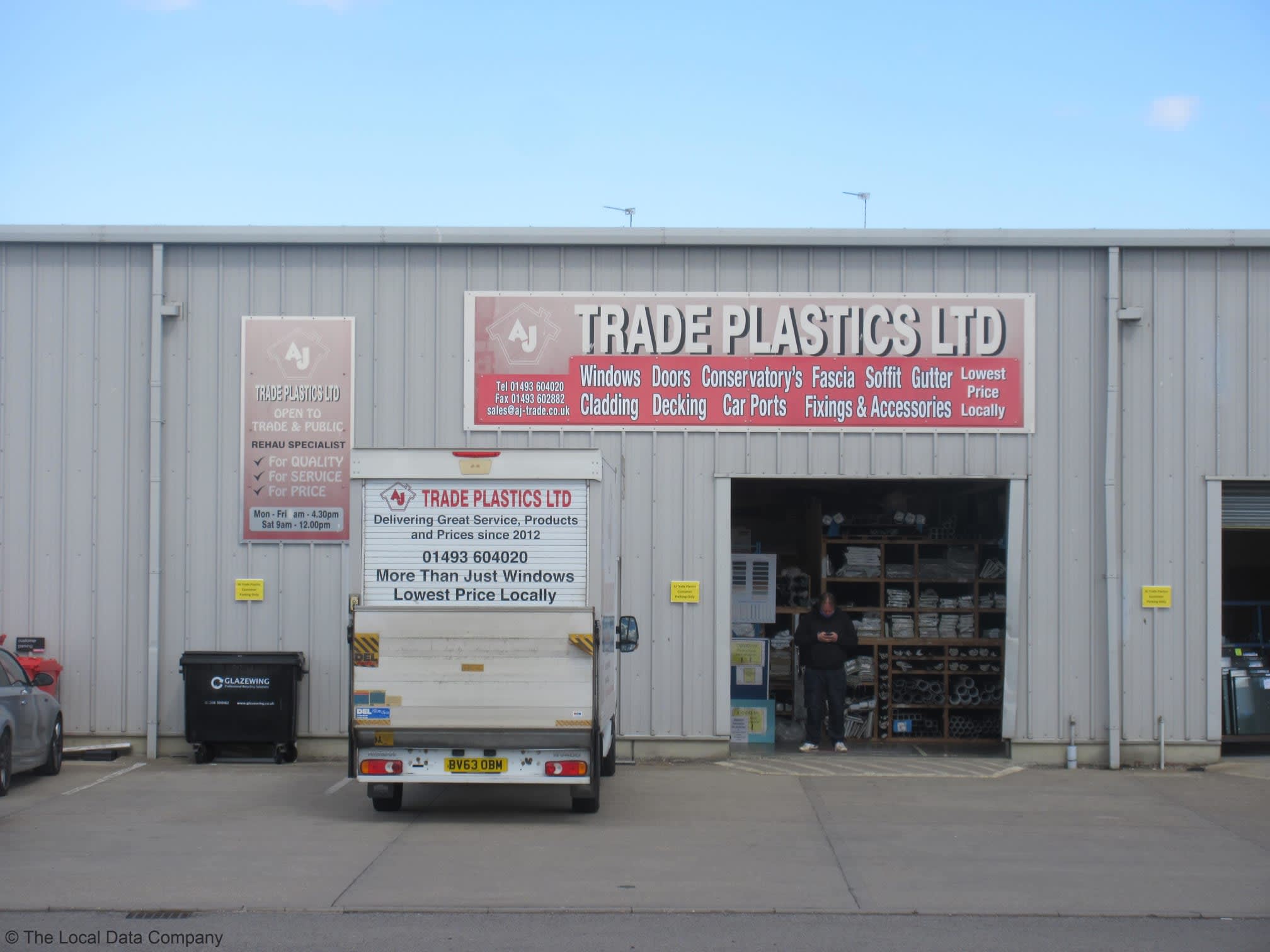 AJ Trade Plastics Ltd Great Yarmouth 01493 604020