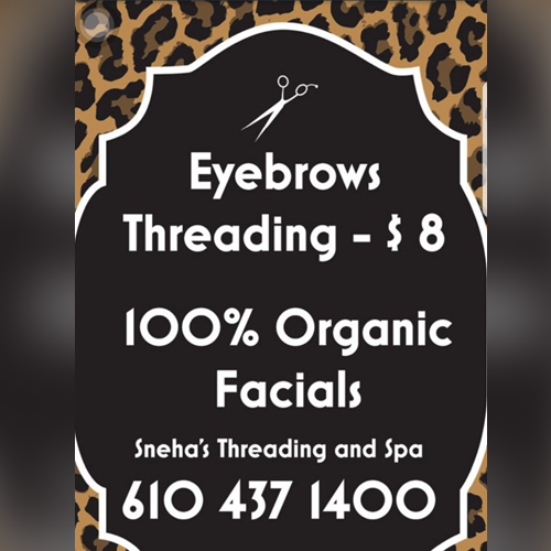 Sneha's Threading & Spa Logo