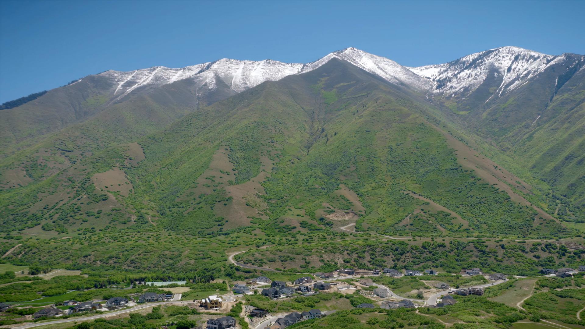 Expansive mountain views