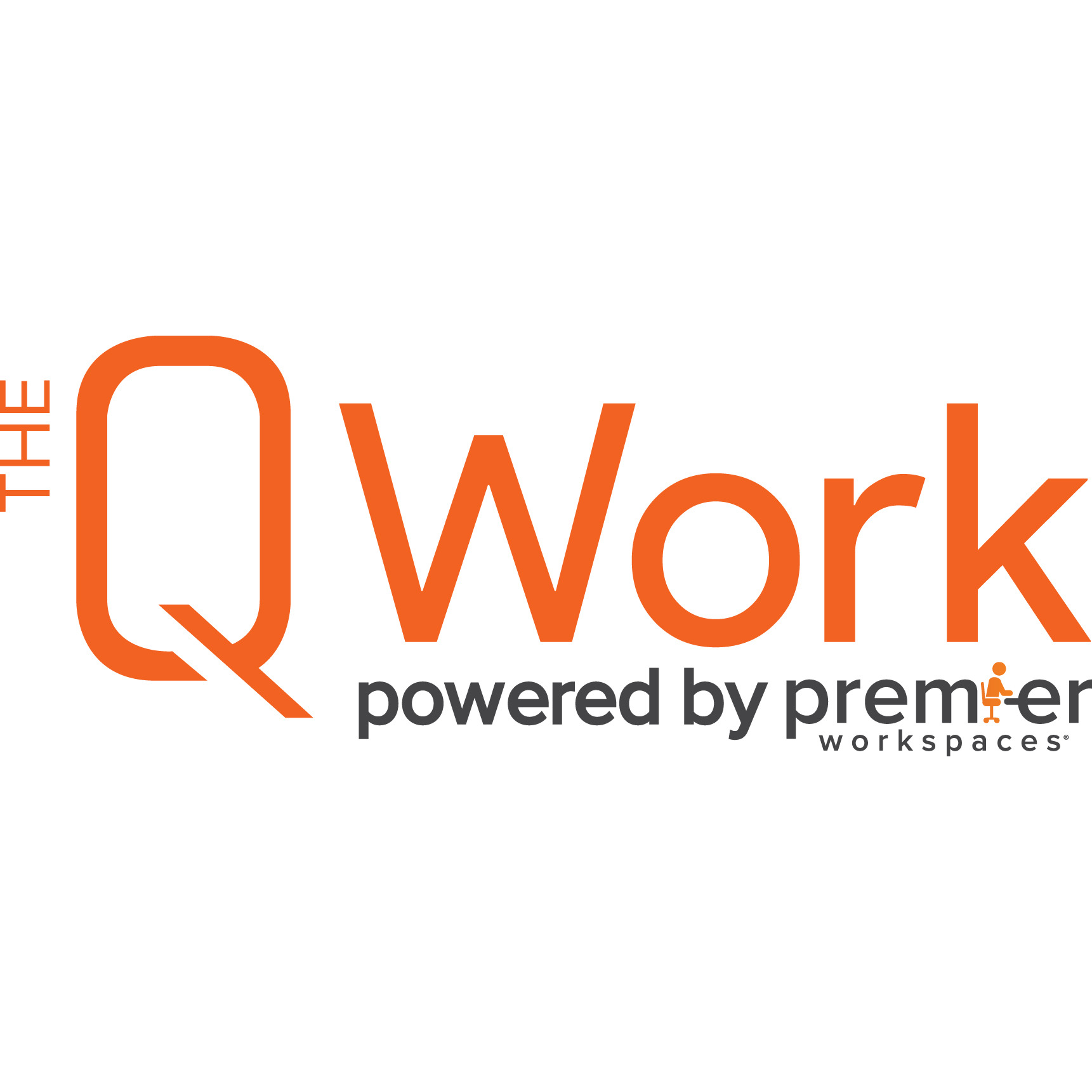 Q Work powered by Premier Workspaces Logo