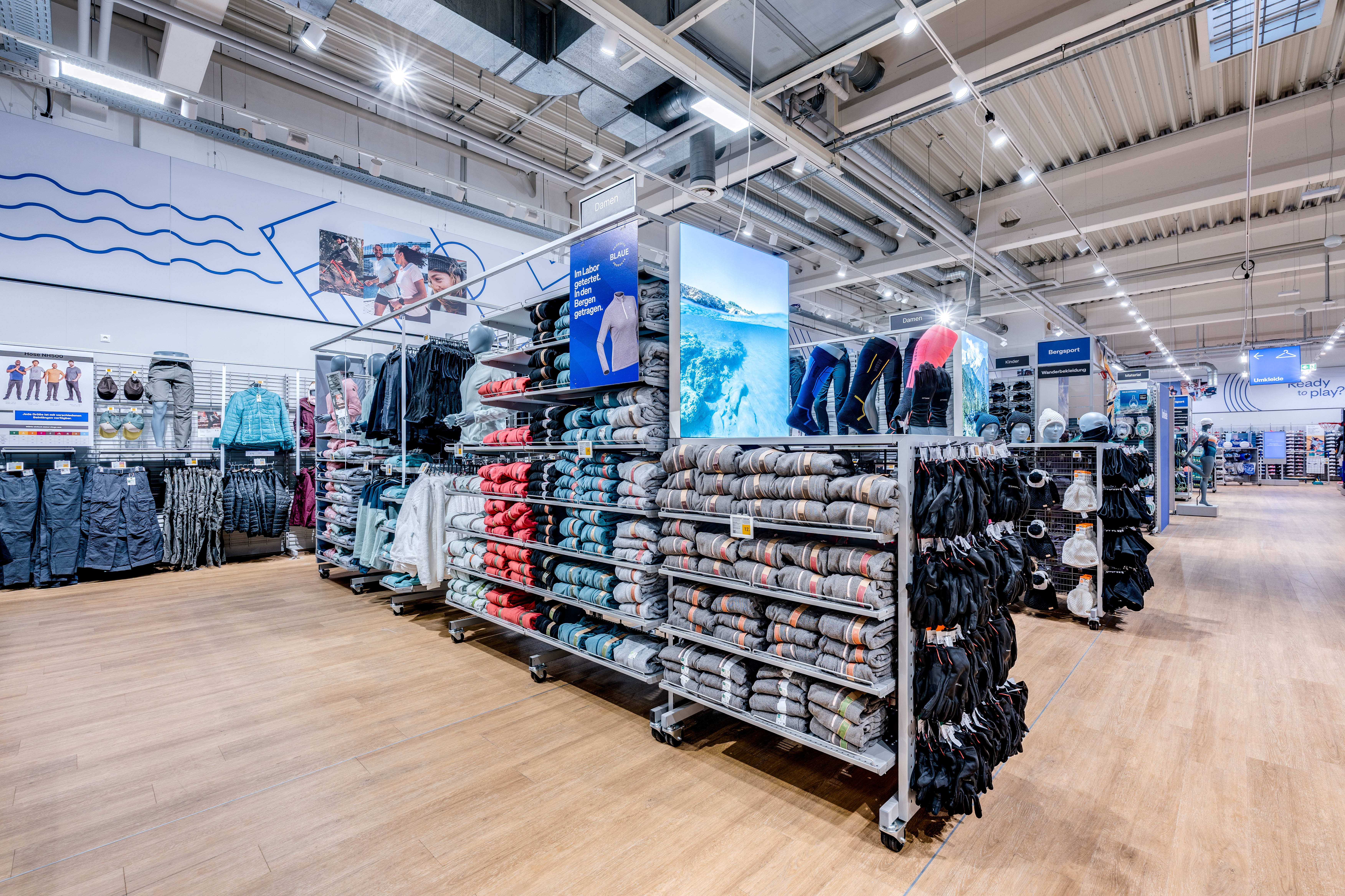Bilder DECATHLON Leipzig Sachsenpark