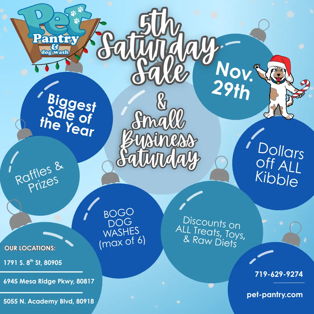 Image of Local Pet Event 5th Saturday Small Business Saturday Sales Event Nearby