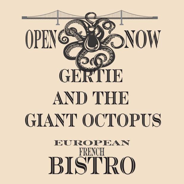 Gertie and The Giant Octopus Logo