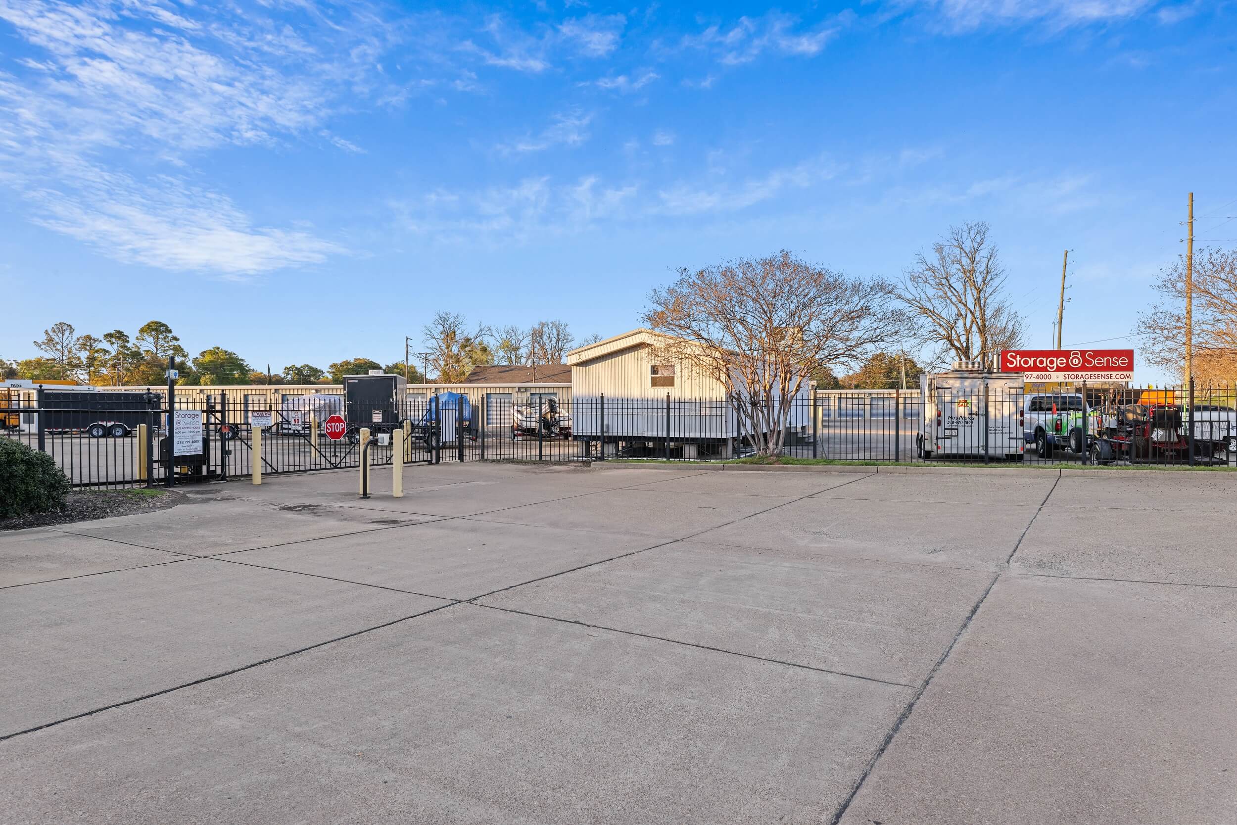 Gated Entrance to Storage Sense