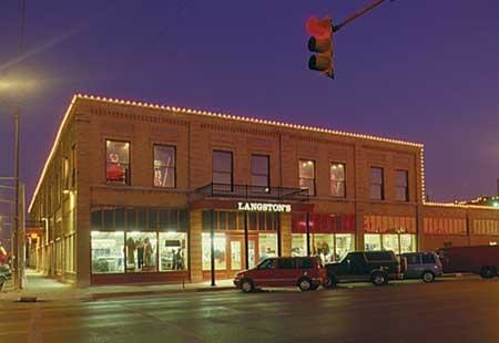 Langston's Western Wear in Stockyards City.