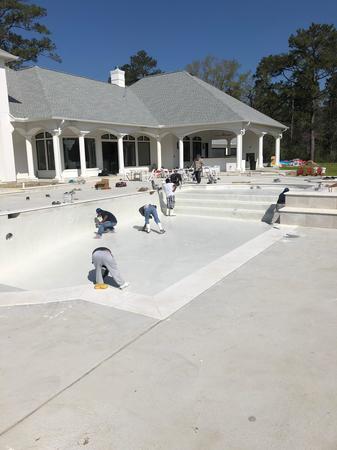 Images Toscano Pool Plastering