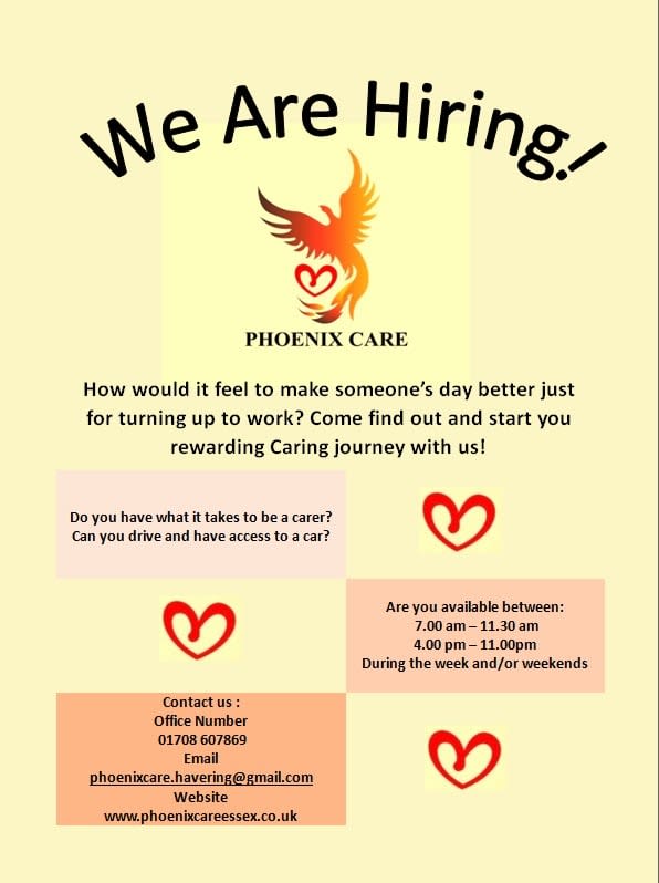 Phoenix Care (Havering) Ltd Romford 01708 607869