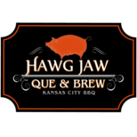 Hawg Jaw Que & Brew Logo