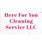 Here For You Professional Cleaning Company Logo