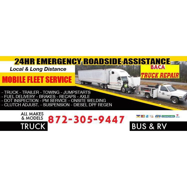 BACA Mobile Truck and Trailer Repair Inc Logo