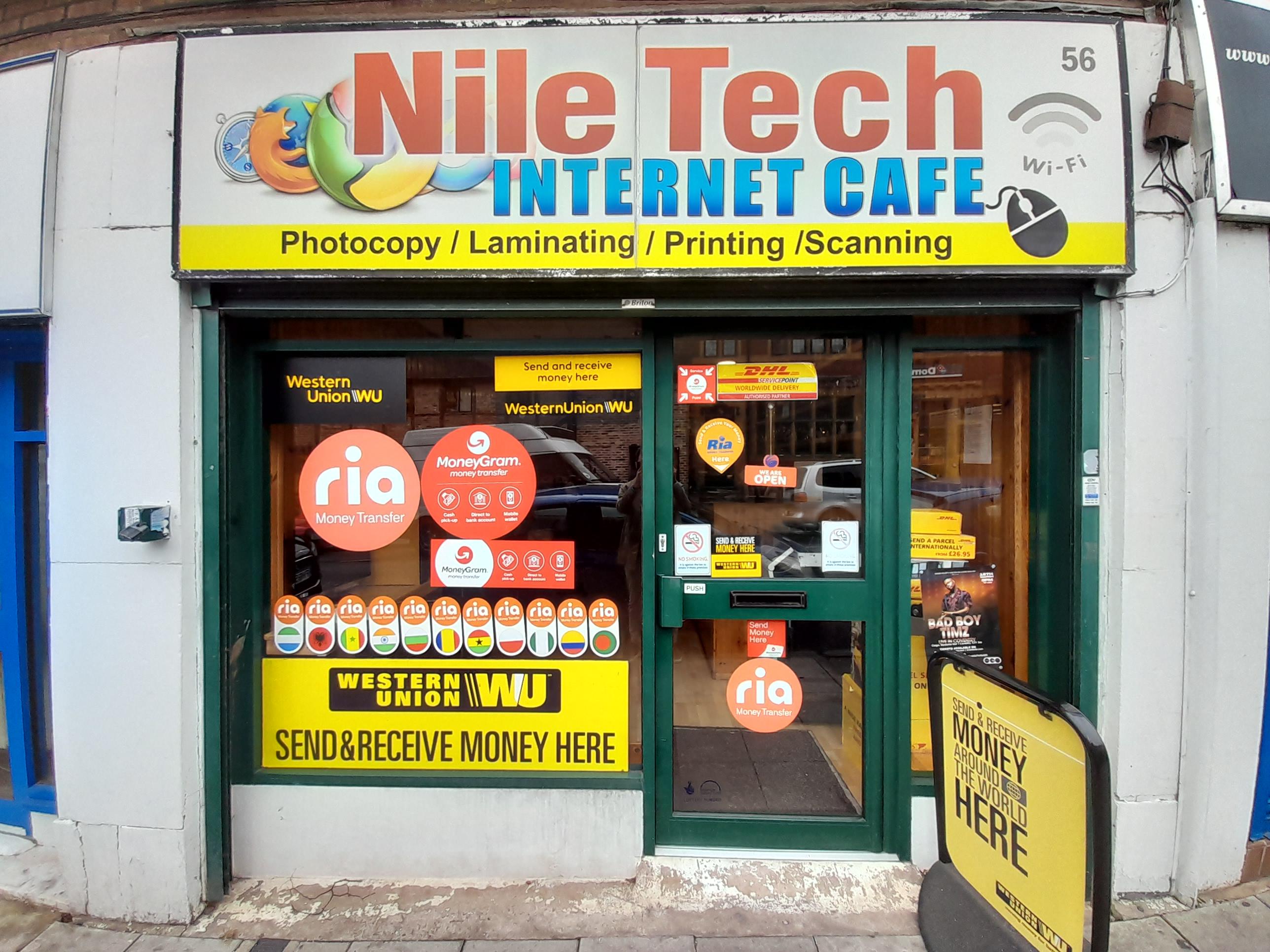 DHL Express Service Point (Nile Tech Internet Cafe) Coventry 08442 480844
