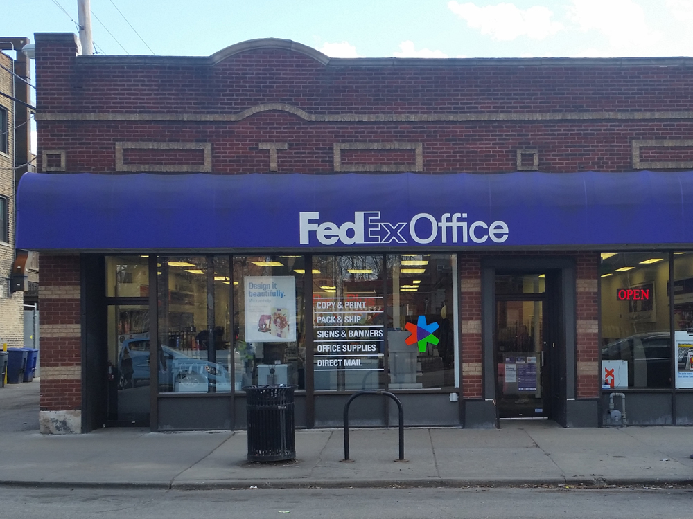 Exterior photo of FedEx Office location at 1315 E 57th St\t Print quickly and easily in the self-service area at the FedEx Office location 1315 E 57th St from email, USB, or the cloud\t FedEx Office Print & Go near 1315 E 57th St\t Shipping boxes and packing services available at FedEx Office 1315 E 57th St\t Get banners, signs, posters and prints at FedEx Office 1315 E 57th St\t Full service printing and packing at FedEx Office 1315 E 57th St\t Drop off FedEx packages near 1315 E 57th St\t FedEx shipping near 1315 E 57th St