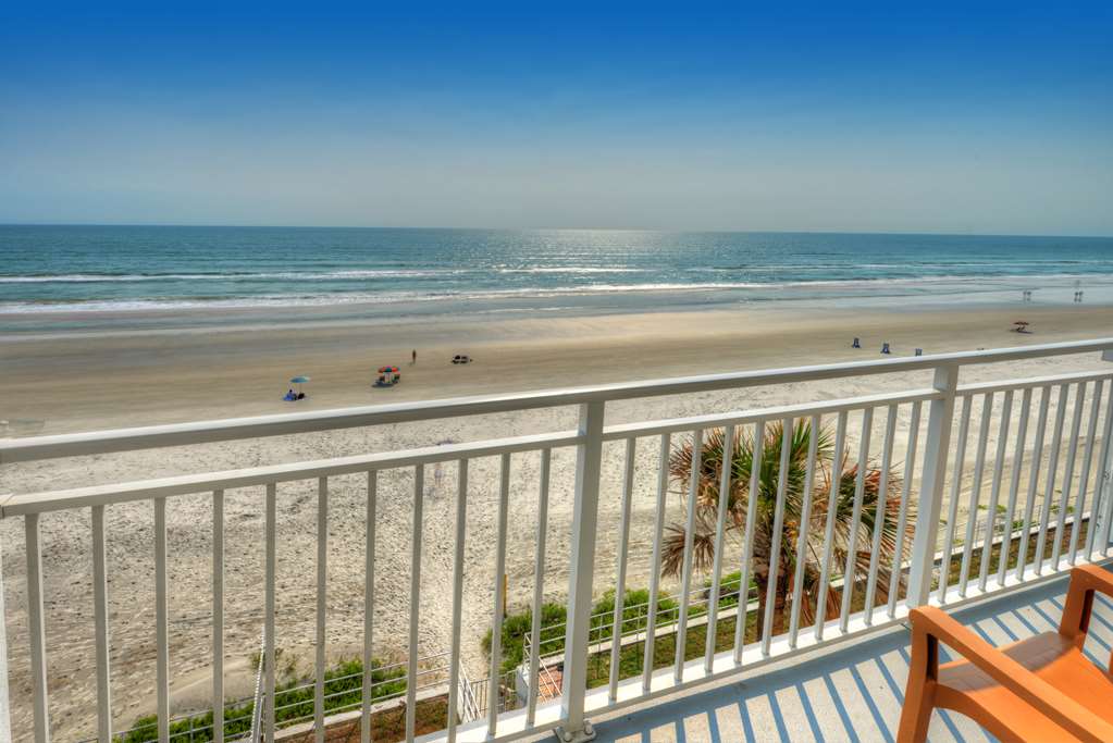 Ocean Front View Best Western Aku Tiki Inn Daytona Beach (386)252-9631