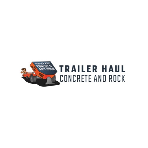 Trailer Haul Concrete & Rock Logo