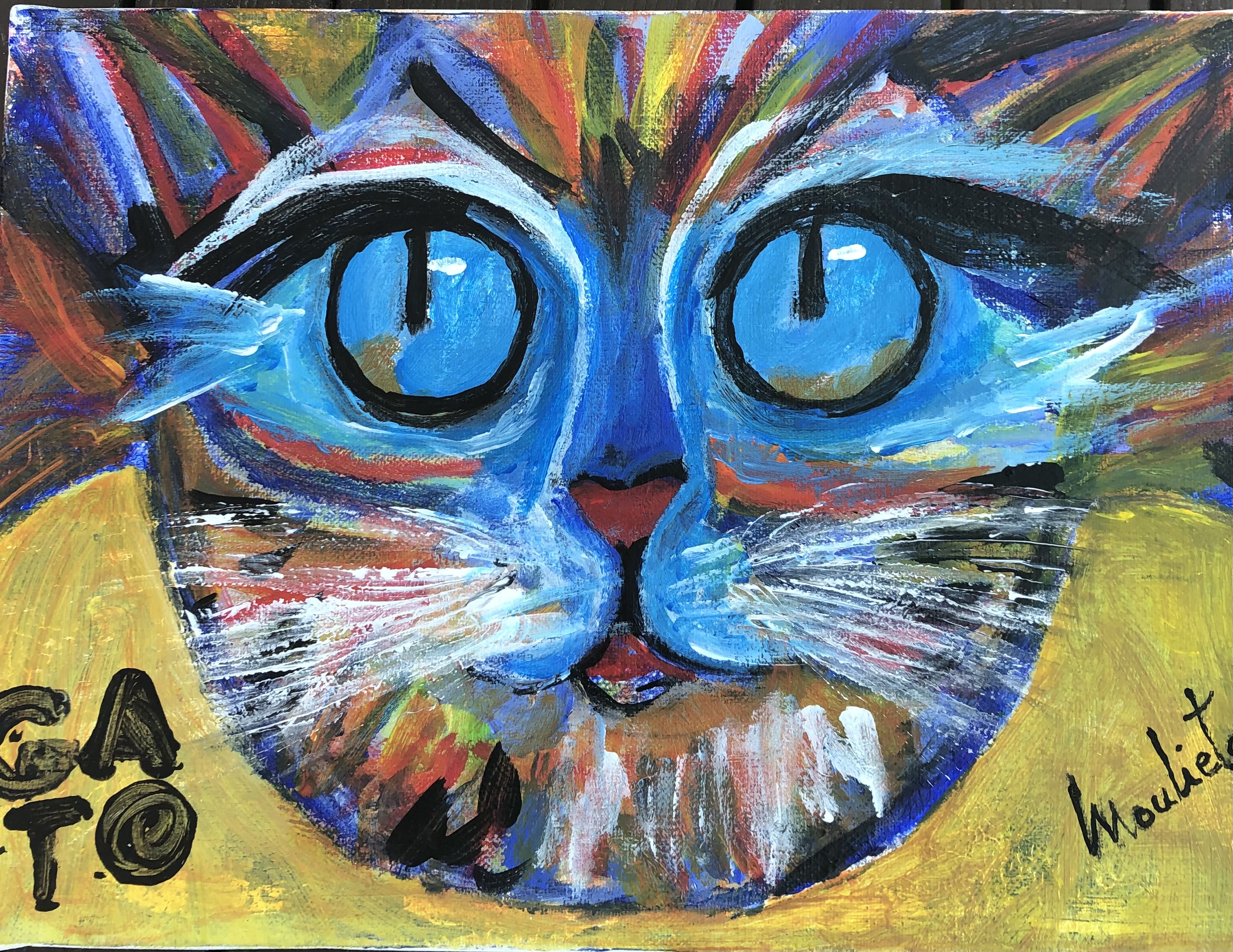 Images Artiste peintre Mouliets Mariam