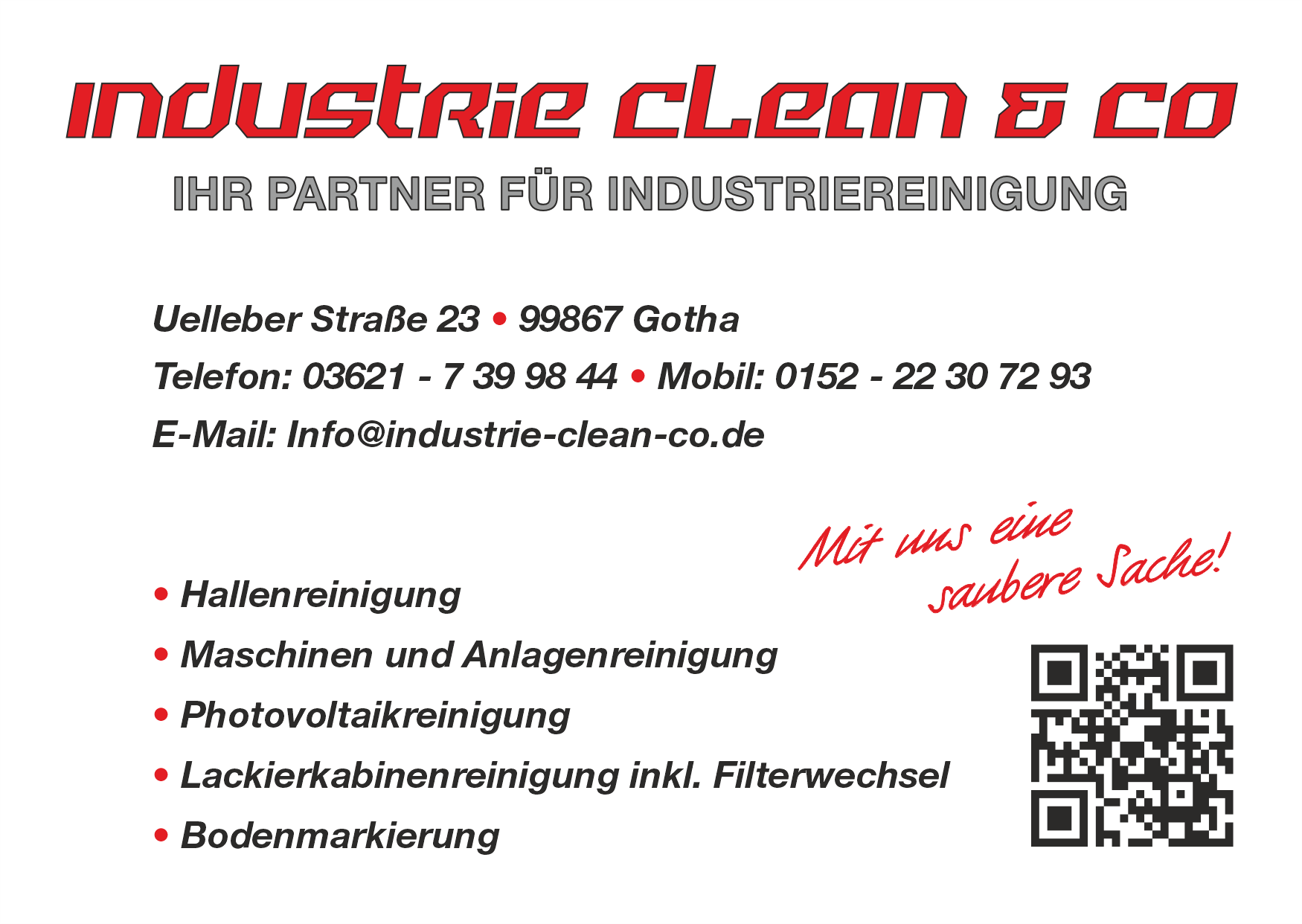 Industrie Clean & Co in Gotha in Thüringen - Logo