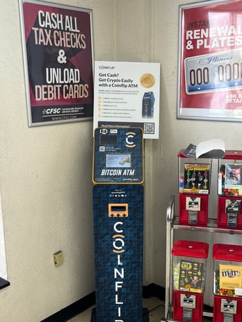 Images CoinFlip Bitcoin ATM - CFSC Checks Cashed Lincolnway Currency Exchange and Auto License (Chicago Heights)