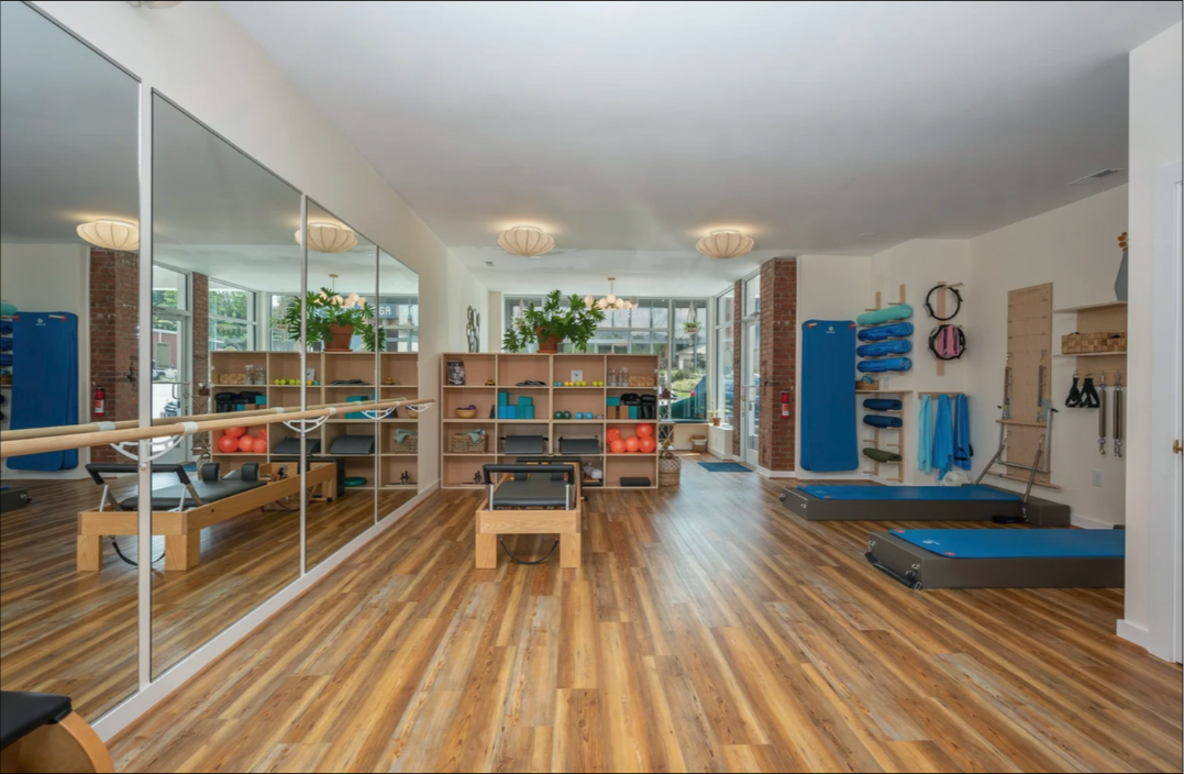 Beautiful yoga studio