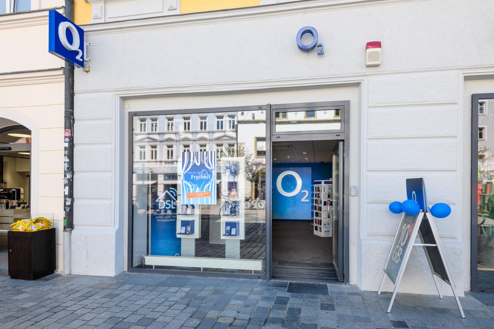 o2 Shop, Theresienplatz 19 in Straubing