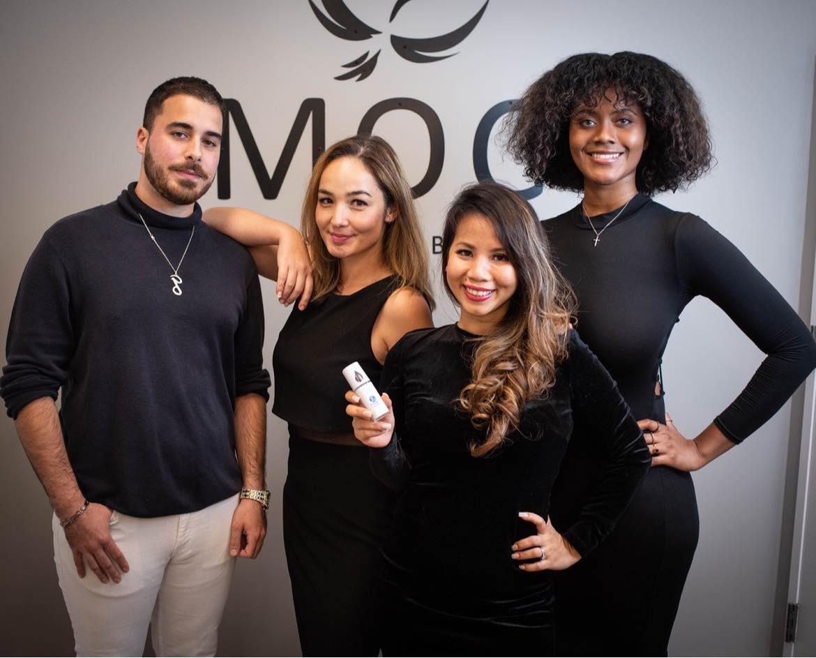 This image features the professional and diverse team at The Weight Loss & Skin Center, highlighting the friendly, welcoming, and highly trained staff. The group stands confidently in front of The WLS branding, representing expertise in medical aesthetics, weight loss programs, and skin rejuvenation services. Their polished appearance reinforces trust, professionalism, and patient-centered care. The image emphasizes the clinic’s commitment to personalized treatment plans, experienced providers, and a supportive environment for clients seeking weight loss and cosmetic solutions in Northern Virginia.