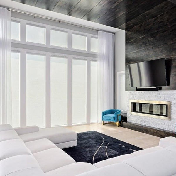 Roller shades with drapery Budget Blinds of Chilliwack, Hope and Harrison Chilliwack (604)824-0375