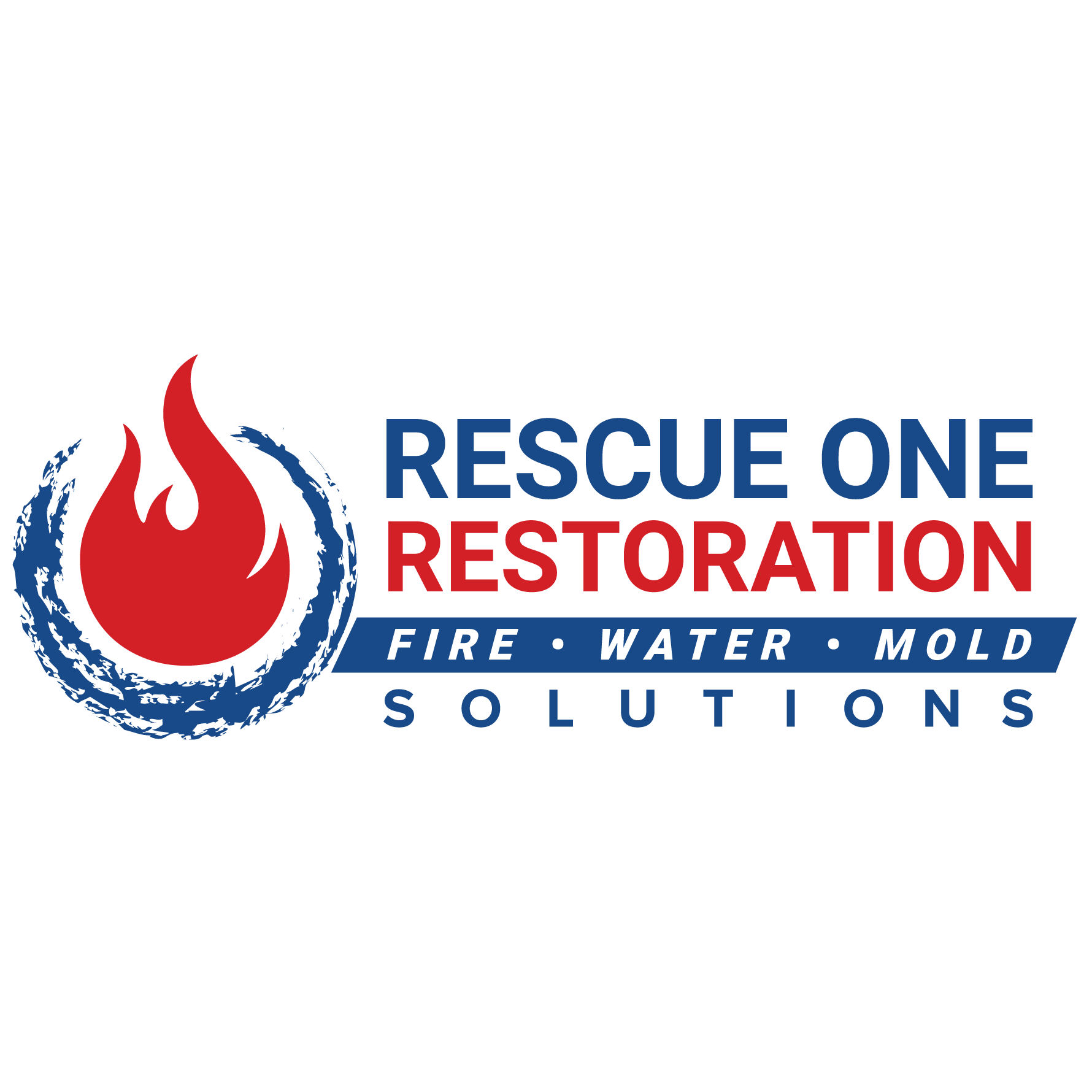 Rescue One Restoration Logo