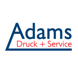 Logo Adams Druck + Service