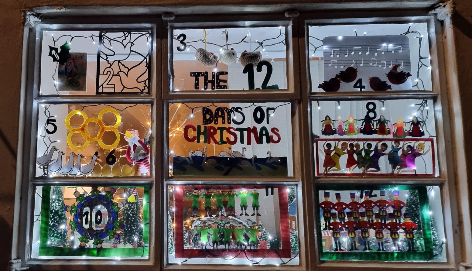 R.J. Bartram Christmas window 2024