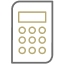 Calculator icon.