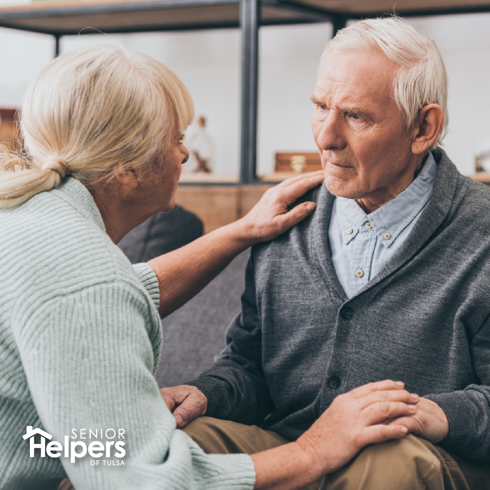 Having trouble following or participating in a conversation can be a sign of dementia. Your loved one may stop in the middle of a sentence without knowing how to continue, constantly repeat themselves, or struggle with vocabulary.