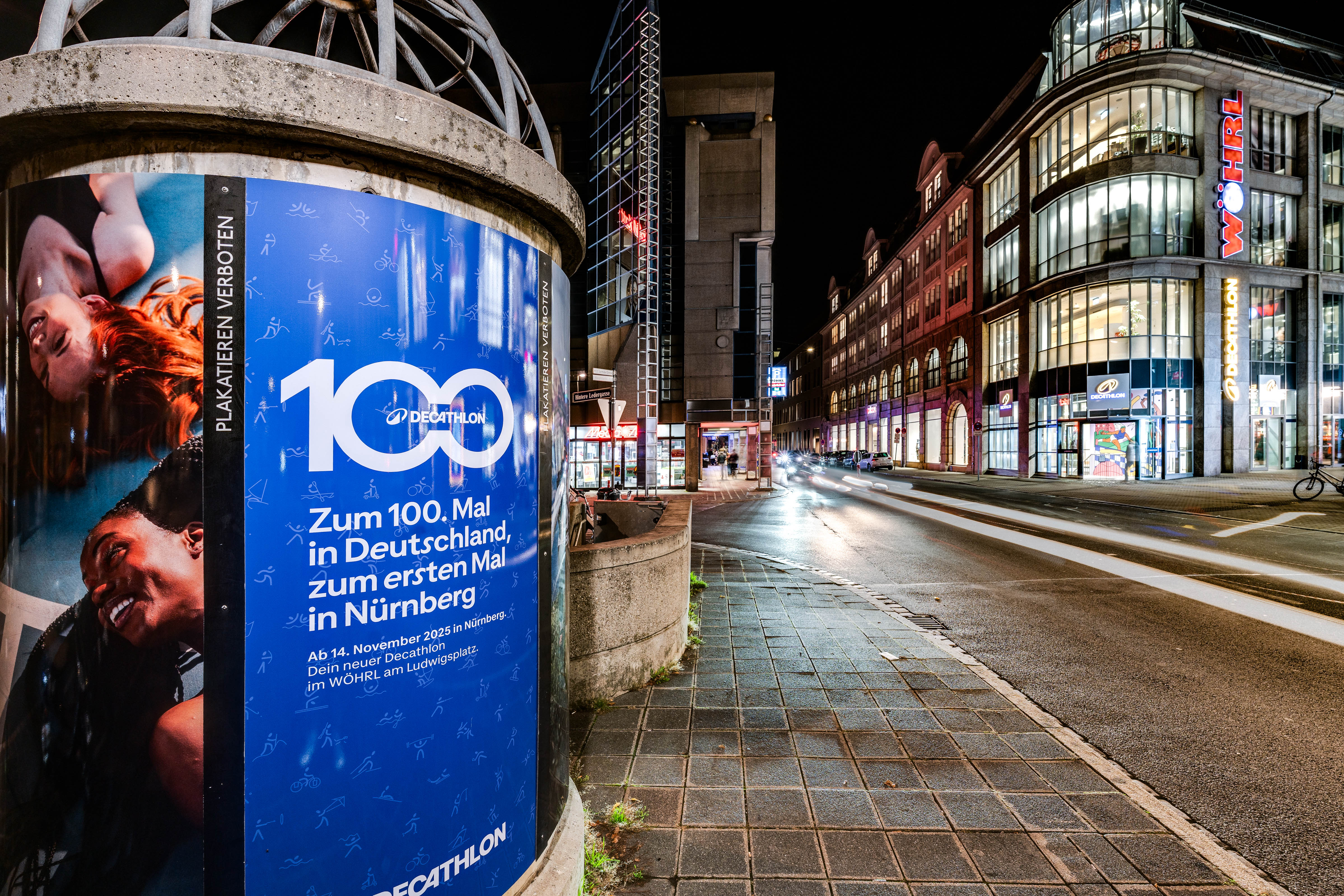 Bilder DECATHLON Nürnberg im WÖHRL
