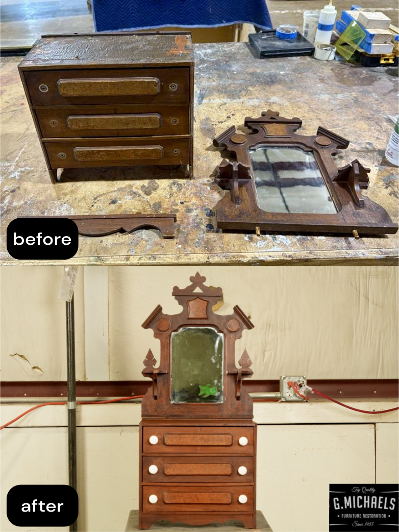 Antique Dresser Restoration in Fort Collins