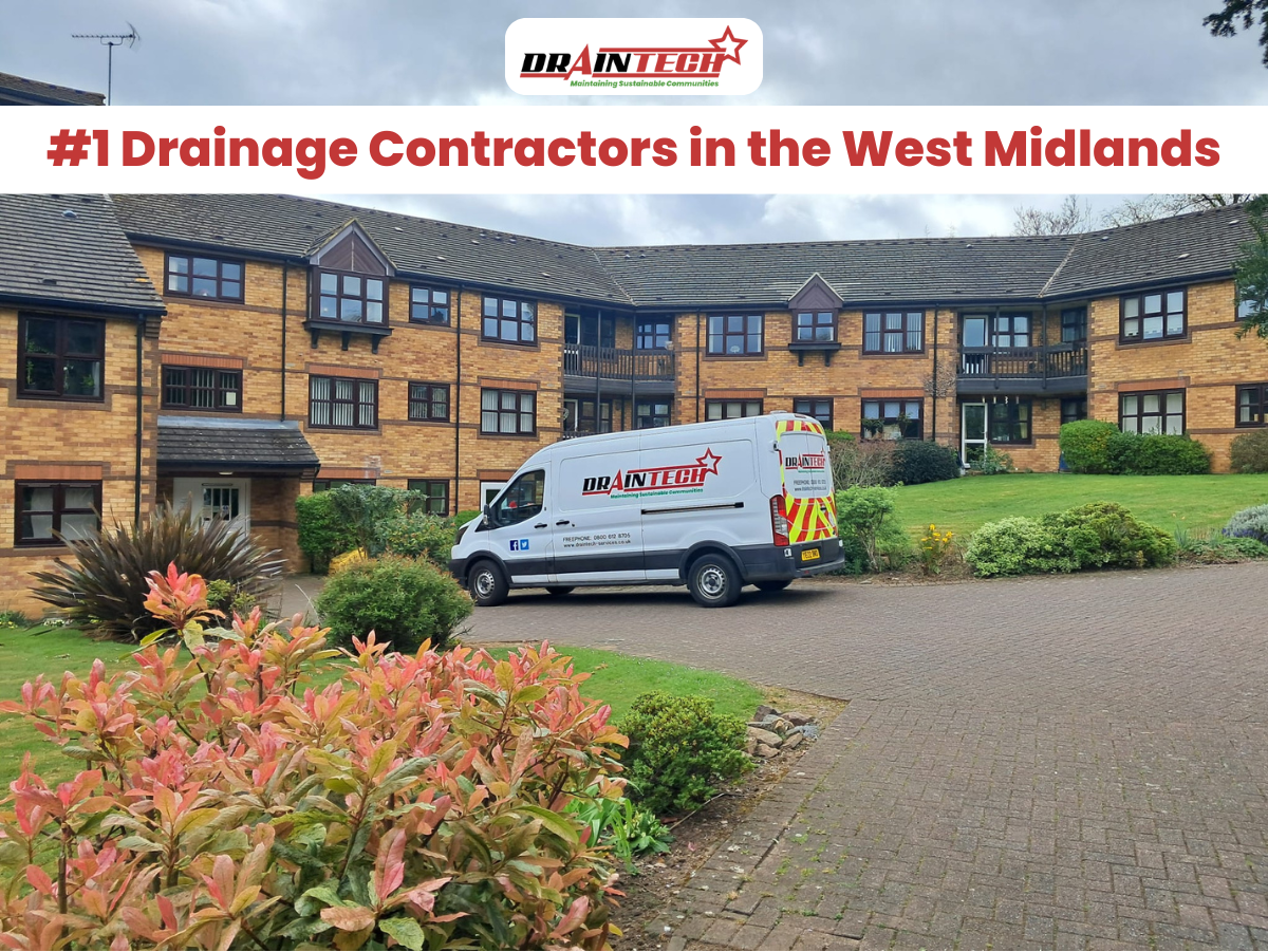 #1 Drainage Contractors in the West Midlands
When it comes to expert drainage solutions in Birmingham, Coventry, Wolverhampton, and across the West Midlands, Draintech Services (Midlands) Ltd is the trusted name with over 35 years of proven experience. We deliver high-quality drainage services, including specialist drain repairs, CCTV drain surveys, and 24-hour emergency drainage support for residential, commercial, and industrial properties.
From stubborn blockages and collapsed drains to flooding emergencies, our fully qualified engineers act fast to diagnose and resolve issues using advanced CCTV technology and high-pressure jetting equipment. Every job is carried out with precision, efficiency, and minimal disruption to your property.
Our dedication to quality, safety, and sustainability is reflected in our professional accreditations, which include:
ISO 9001 – Quality Management
ISO 14001 – Environmental Management
ISO 45001 – Health & Safety Management
Constructionline Gold Member
CHAS Accredited Contractor
SafeContractor Approved
Member of the National Association of Drainage Contractors (N.A.D.C.)
Member of the Future Water Association
Approved by TrustATrader
These recognitions demonstrate our commitment to delivering outstanding service while meeting the highest industry standards.
Whether you need an urgent drainage repair or a planned inspection, Draintech Services is your reliable, fully certified partner for drainage excellence across the West Midlands.