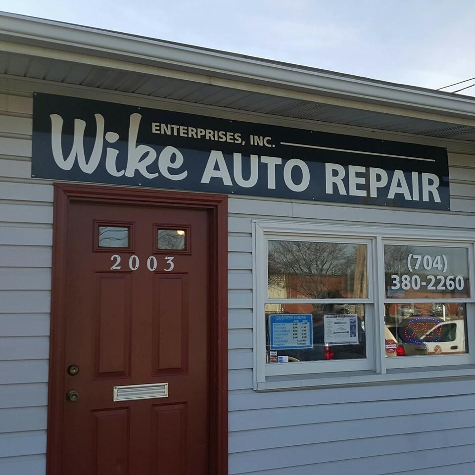 Wike Enterprises Inc Auto Repair Logo