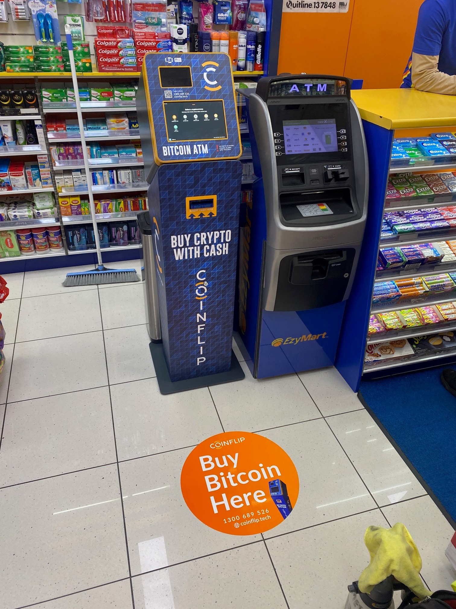 Images CoinFlip Bitcoin ATM - EzyMart 341 Queen Street (Melbourne)