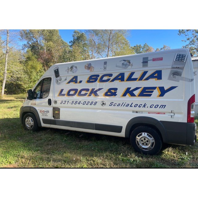 A Scalia Lock & Key Logo