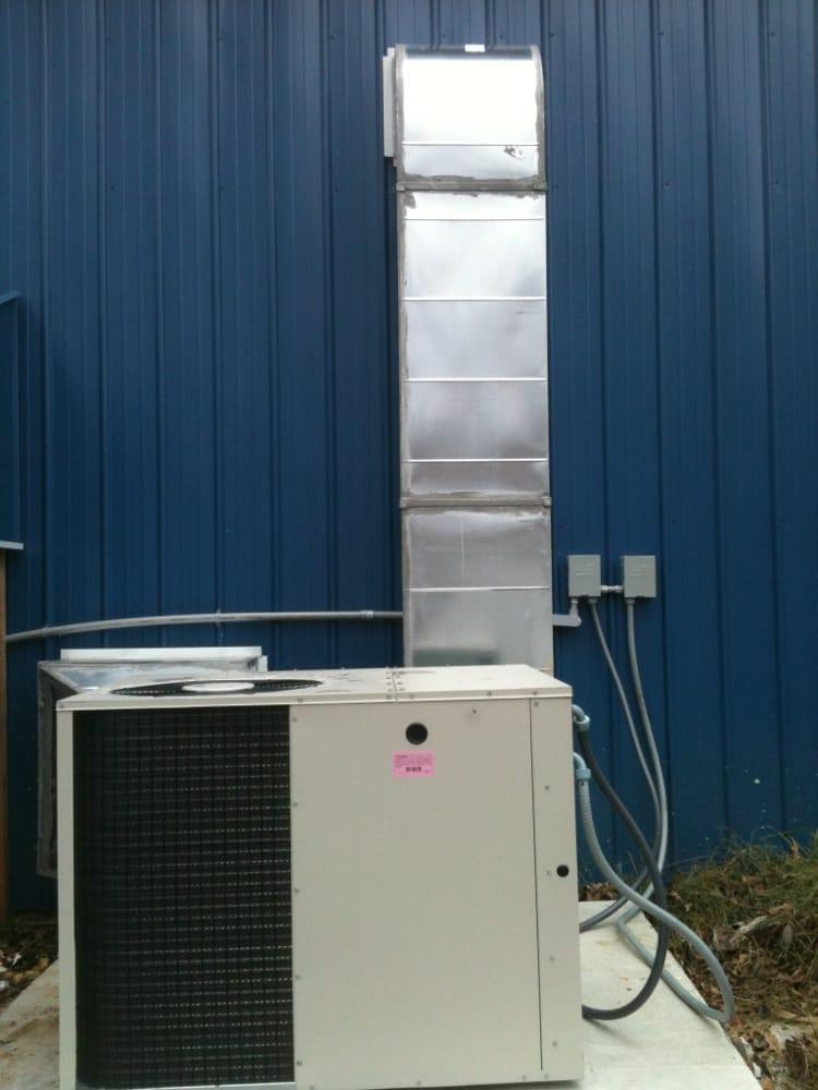 Maytag 5 Ton Package Heat Pump & Commercial Ductwork Installation Service Repair Commercial HVAC