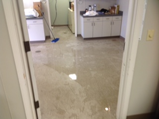 Responding to a commercial water loss.