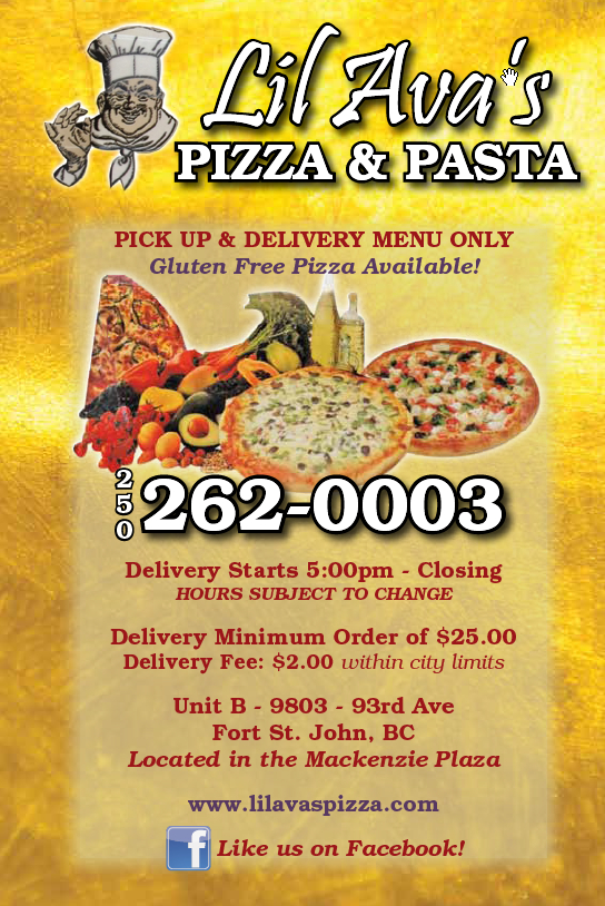 Lil Ava's Pizza, Fort St. John BC Ourbis