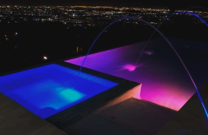LED Swimming Pool Lighting in California