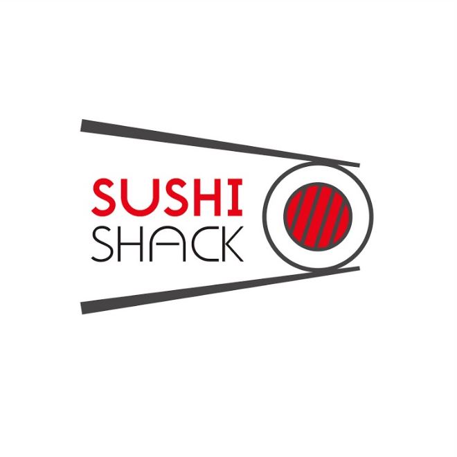 Sushi Shack All You Can Eat Japanese Sushi Restaurant Logo