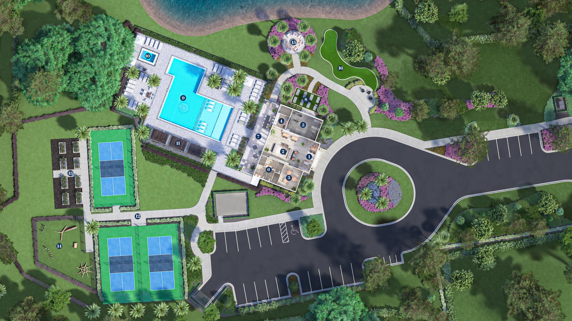 Regency at EverRange private amenities