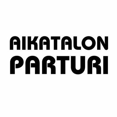 Aikatalon parturi Logo
