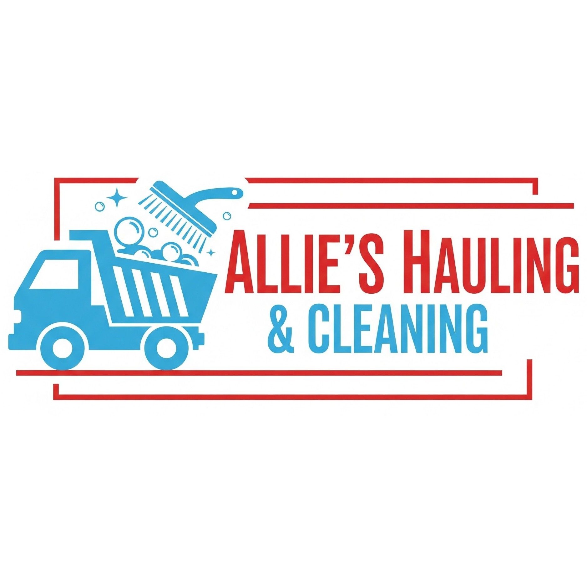 Allie’s Hauling &amp; Cleaning Logo