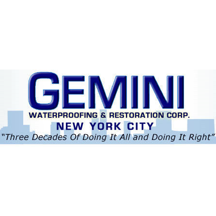 Gemini Waterproofing and Restoration Corp. Logo