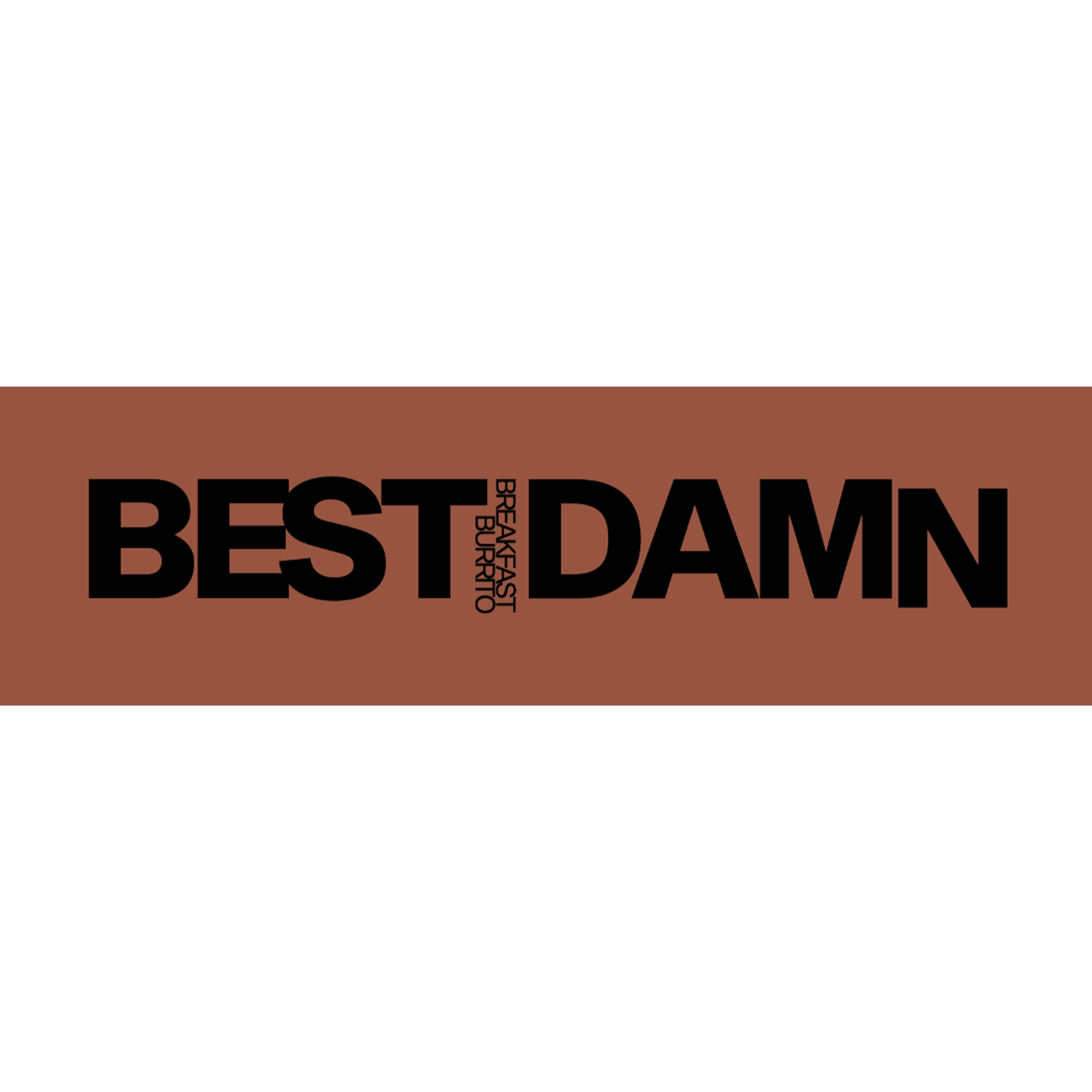 Best Damn Breakfast Burrito Logo