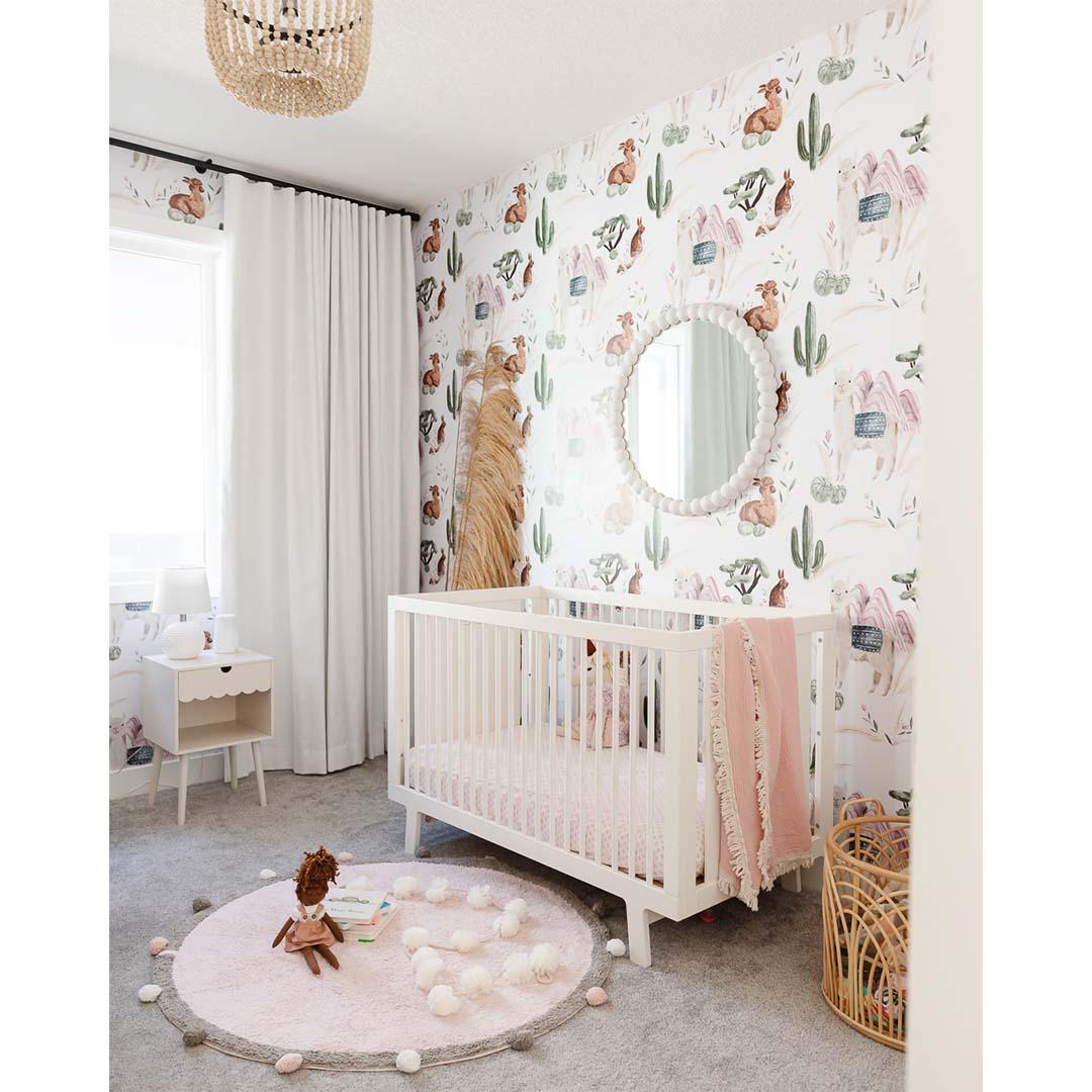 Drapes in Nursery Budget Blinds of Port Perry Blackstock (905)213-2583